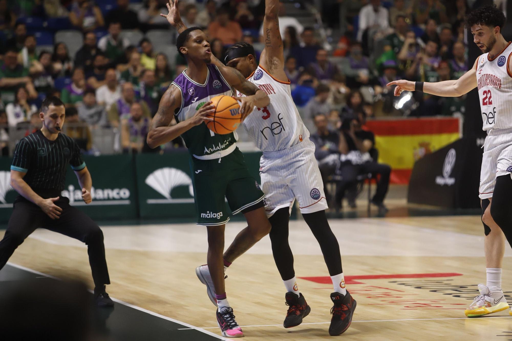 El Unicaja - Galatasaray de la BCL, en imágenes