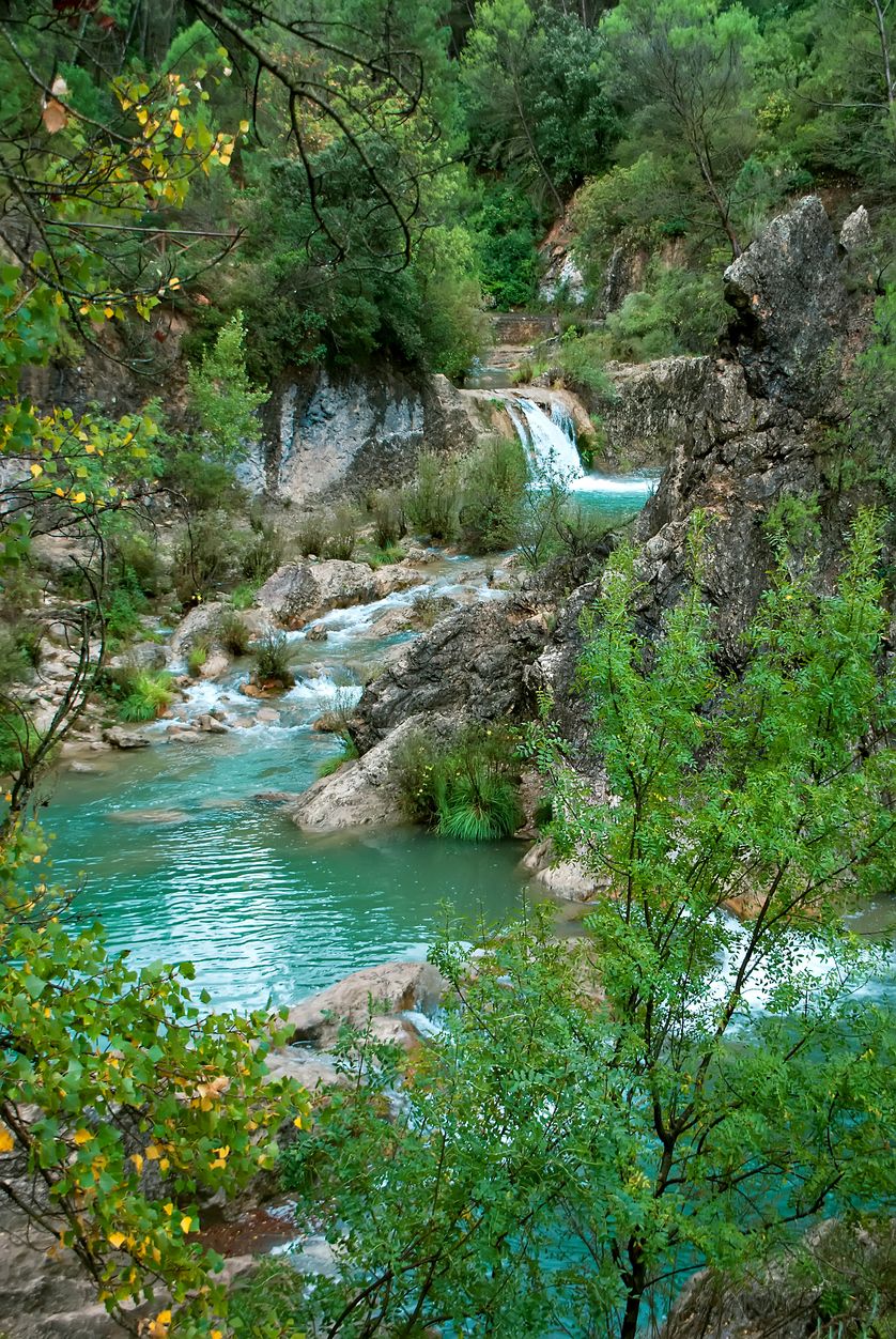 El río Borosa a su paso por el Parque Natural de Cazorla, Segura y Las Villas