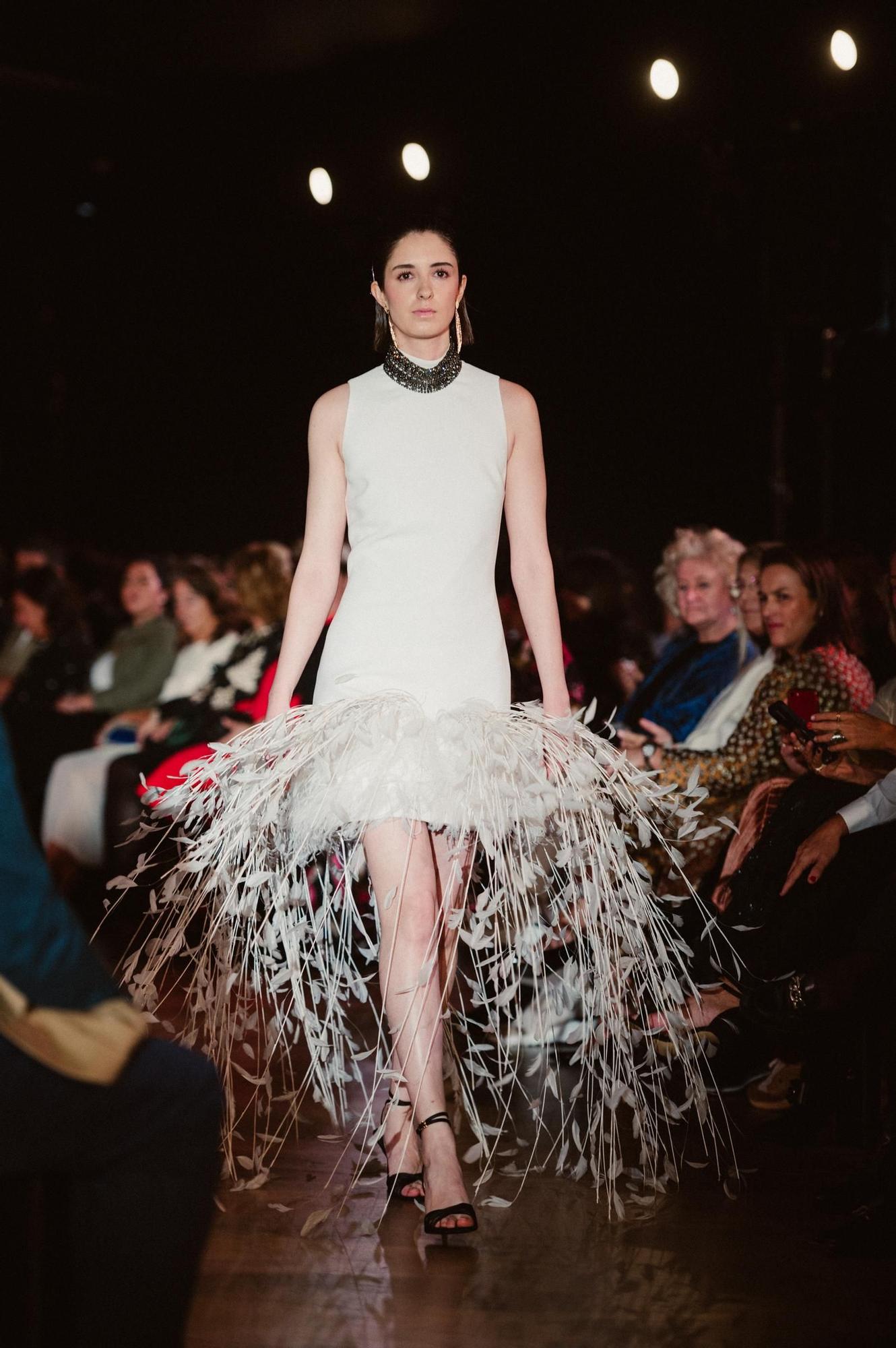 Isabel Sanchis triunfa en el Museo Balenciaga