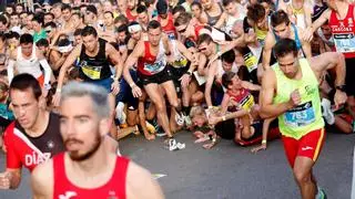 Salida accidentada del 10K Valencia Ibercaja, a solo cuatro segundos del récord del mundo femenino