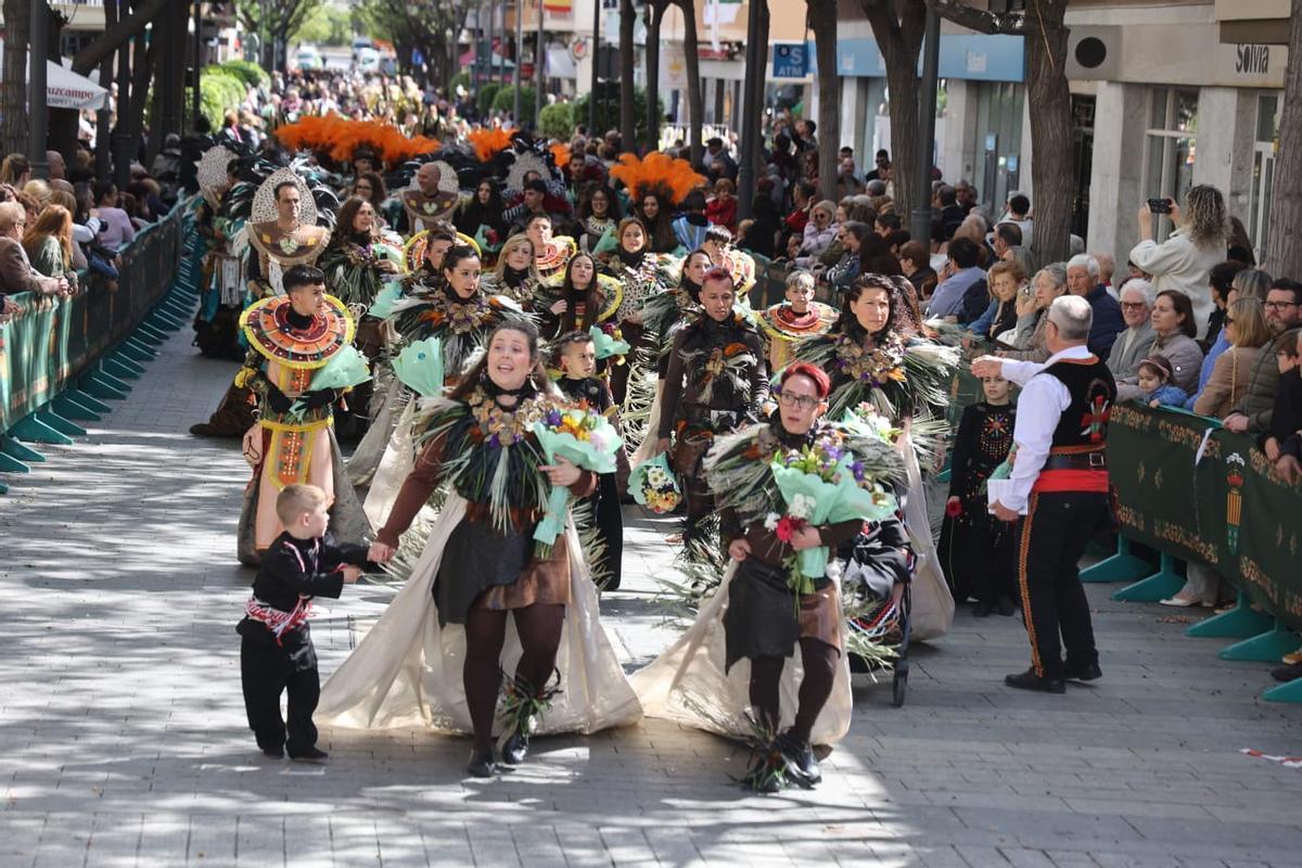 Así ha sido la ofrenda floral al patrón del municipio en San Vicente del Raspeig