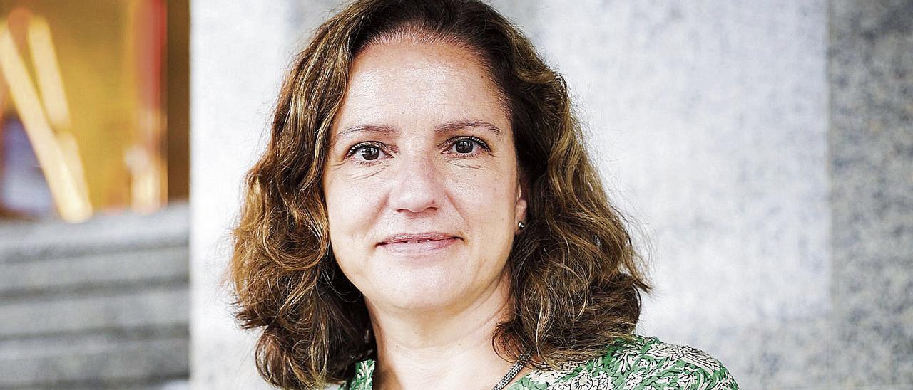 Maite Menéndez Menéndez, en Oviedo.| Irma Collín