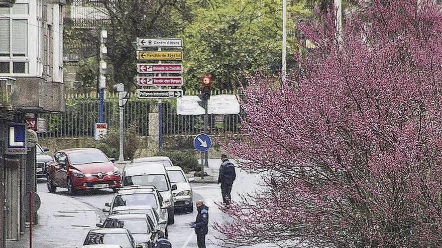 La Policía Local hizo controles en entradas y salidas. // FdV