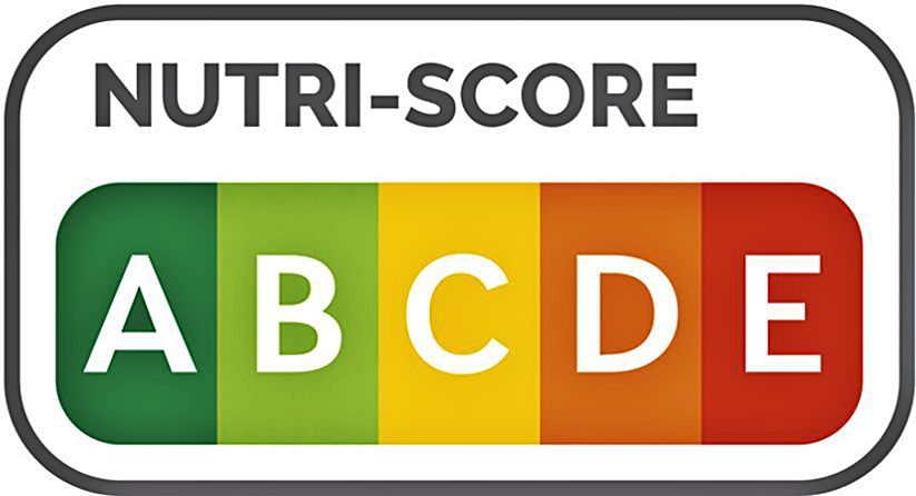 El semáforo nutricional del etiquetado de Nutriscore.