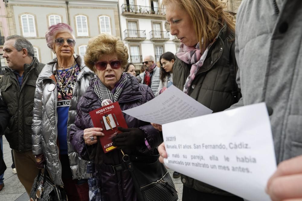 25N: Día contra la violencia de género en Avilés