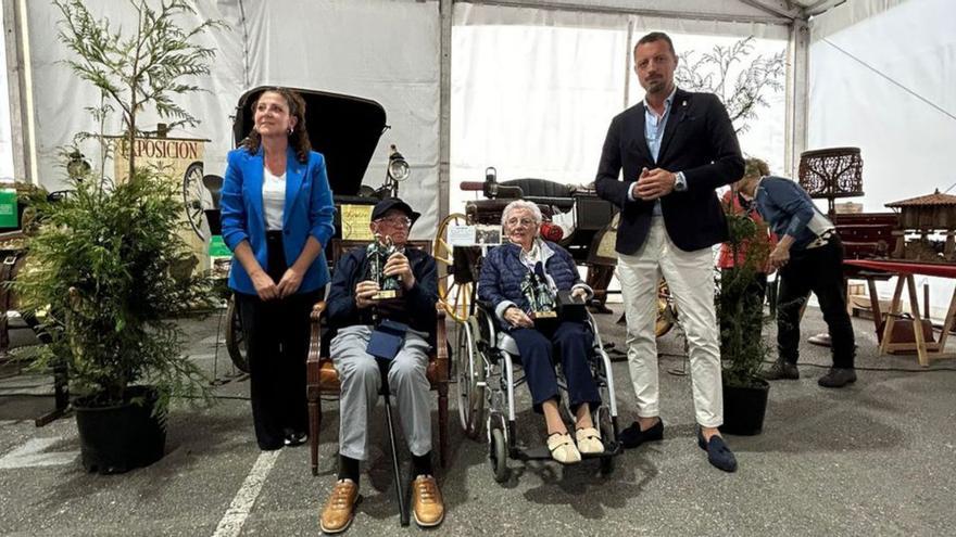 Marián Carbajal, Manuel Fernández, María Esther Pérez y Eloy Alonso. | C. G.