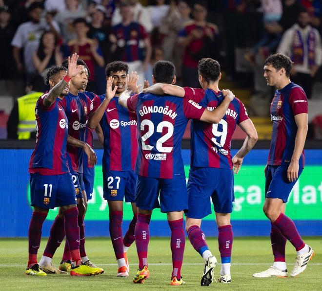 FC Barcelona - Real Sociedad, el partido de LaLiga EA Sports , en imágenes.