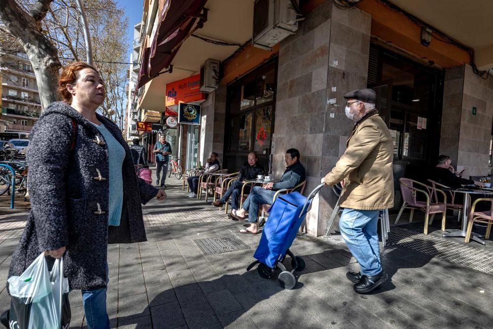 Las imágenes de una semana de confinamiento en Mallorca