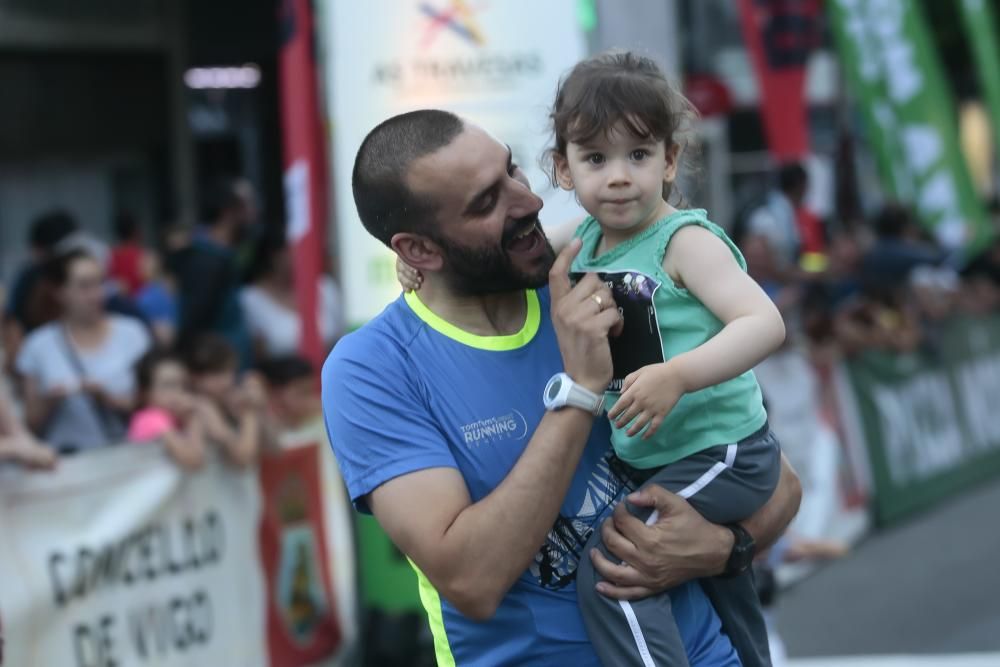 Nuevo éxito de la carrera nocturna de As Travesas con más de 1.300 participantes