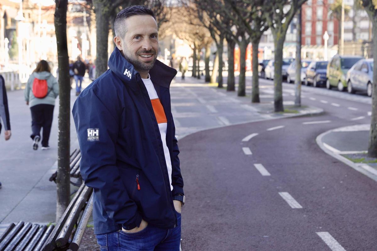 Ildefonso Rodríguez, ayer, en la calle Rodríguez San Pedro.