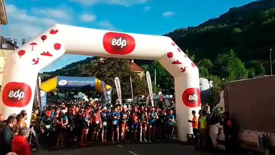 500 corredores participan en el Trail del Alto Aller