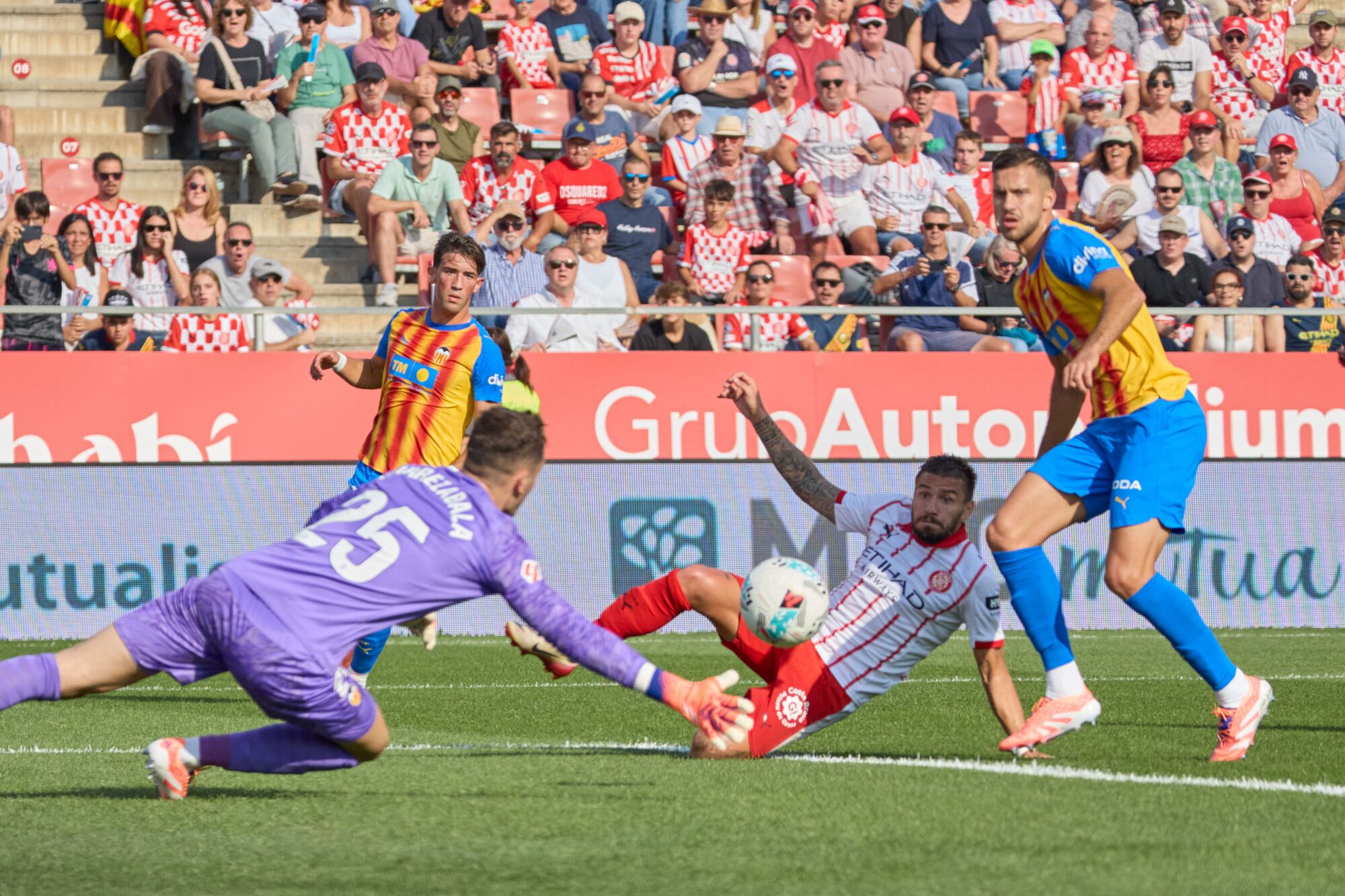 Les imatges del Girona FC - València