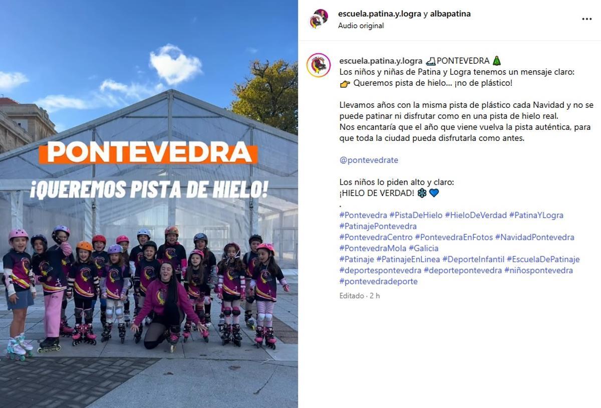 El vídeo colgado en la cuenta de Instagram.