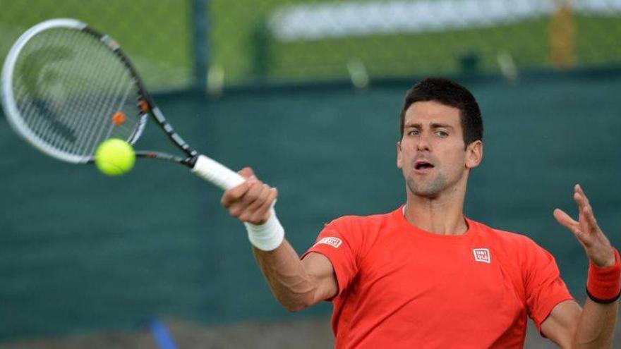 Djokovic abrirá la pista central ante Juan Carlos Ferrero