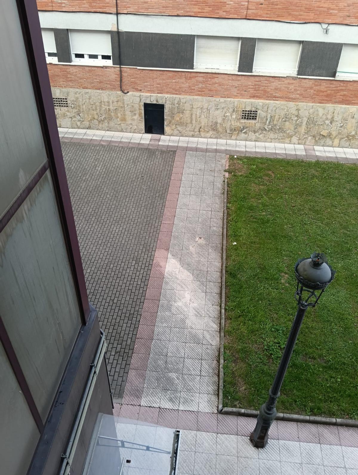 La zona en la que se produjeron los hechos.