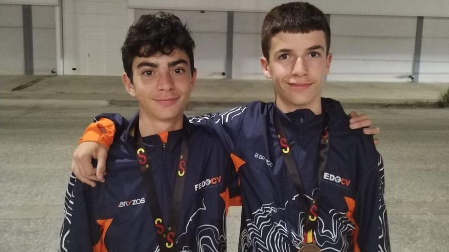 Dos atletas del CAX Orientació consiguen el bronce en el Campeonato de España