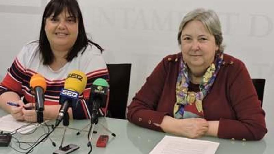 Cristina Morera y Elisabet Cardona.