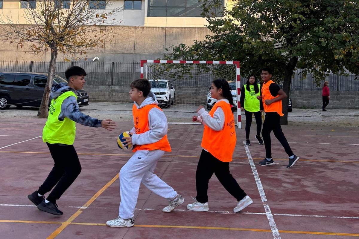 El programna utiliza la actividad física y el deporte para educar en valores