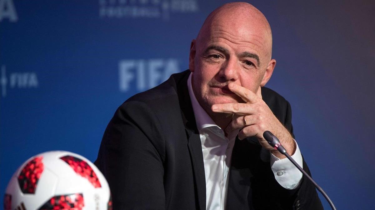 Infantino, en una imagen reciente.