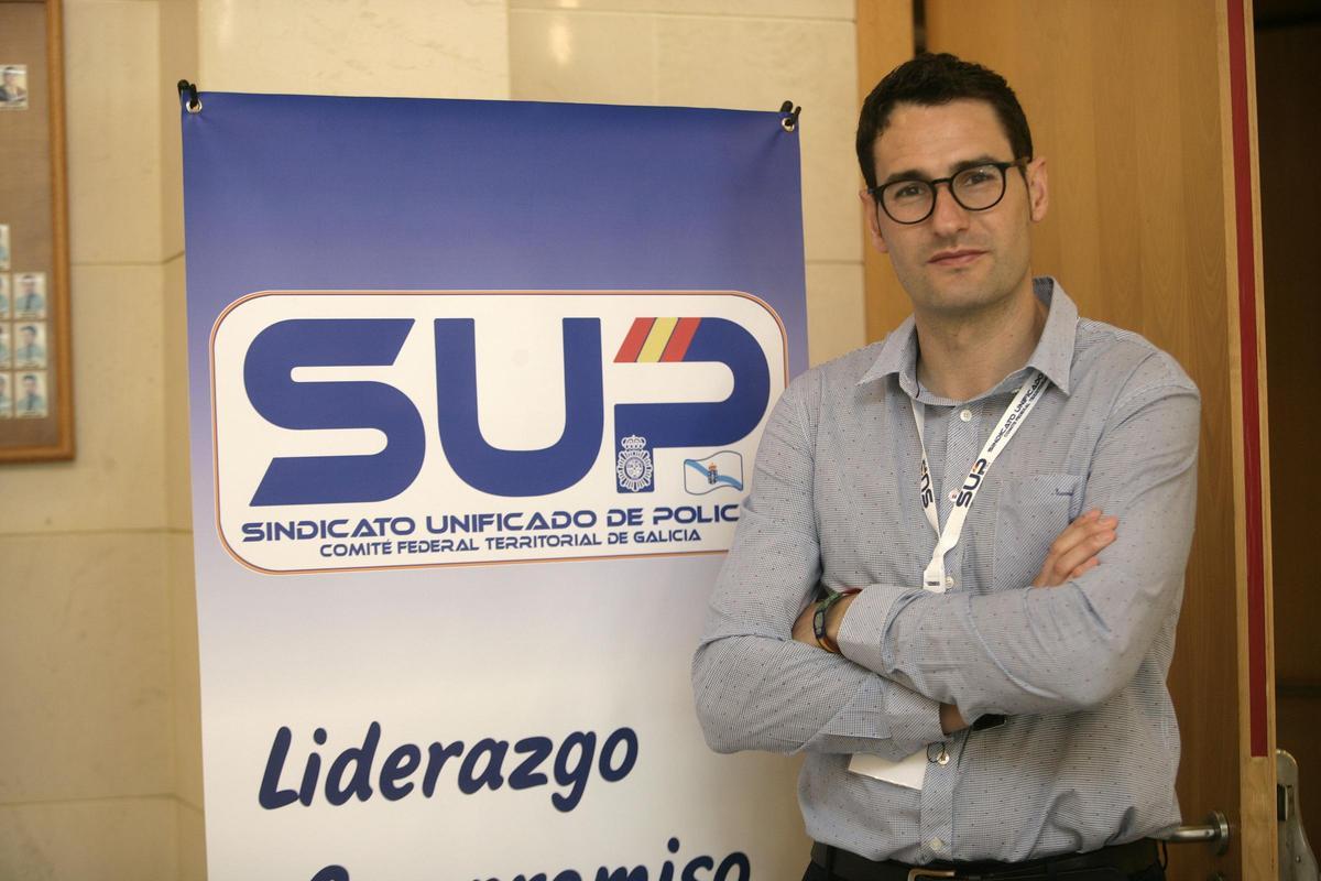 Roberto González, del sindicato SUP.