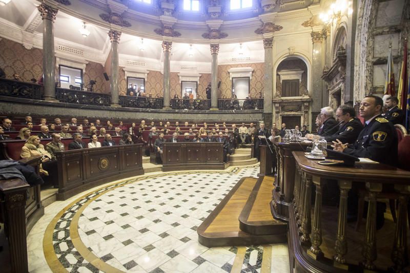 Celebración de los 150 años de la Policía Local de València