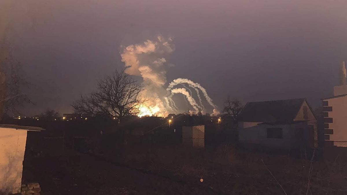 Rusia confirma la destrucción de cuatro misiles ucranianos en Dnipro.