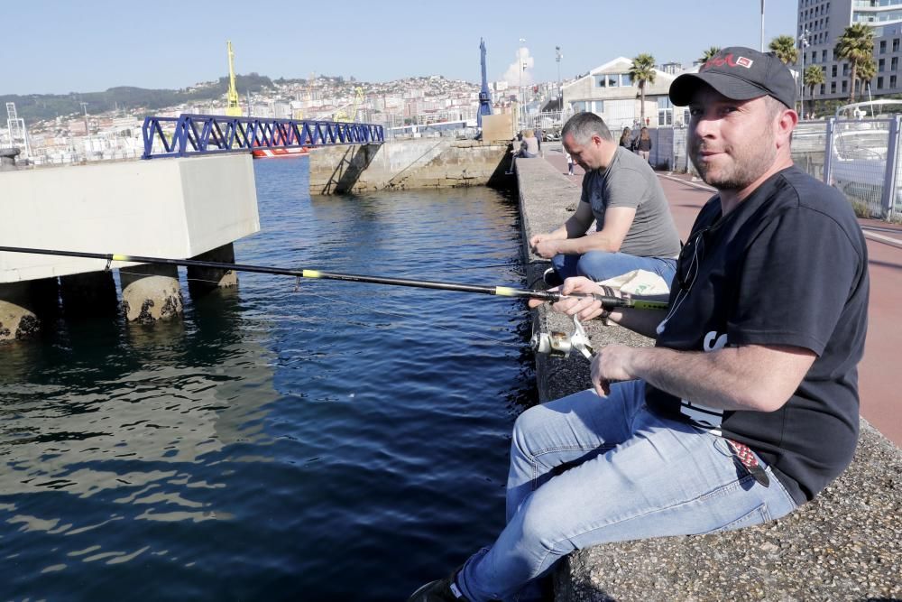 Los aficionados disfrutaron de una jornada de pesca deportiva