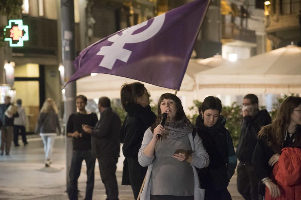 Manifestació contra la sentència del cas de violació a una menor a Manresa