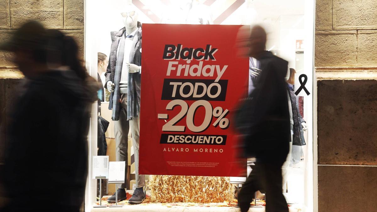 Black Friday en València el año pasado.