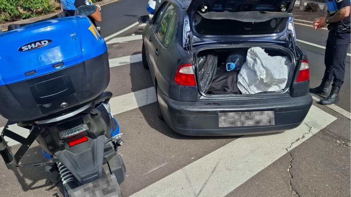 Mercancía de venta ambulante ilegal