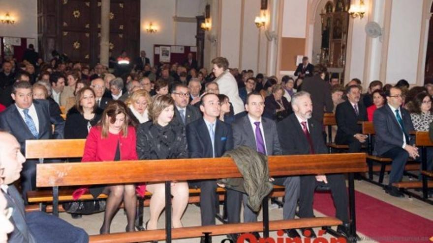 Conmemoración de la llegada de Lignum Crucis a Abanilla y donación del fajín del General Rivera Rocamora