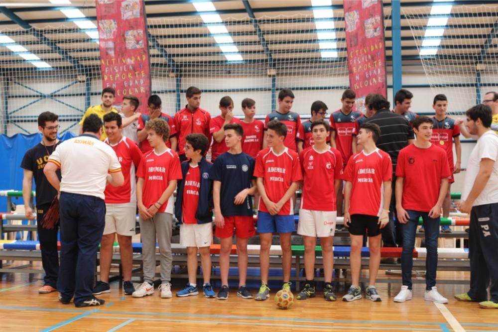 Final de Deporte Escolar Cadete en San Javier