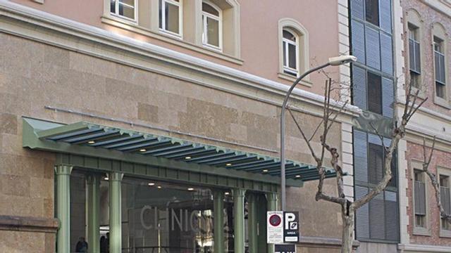 Entrada principal de l’Hospital Clínic de Barcelona. | EUROPA PRESS