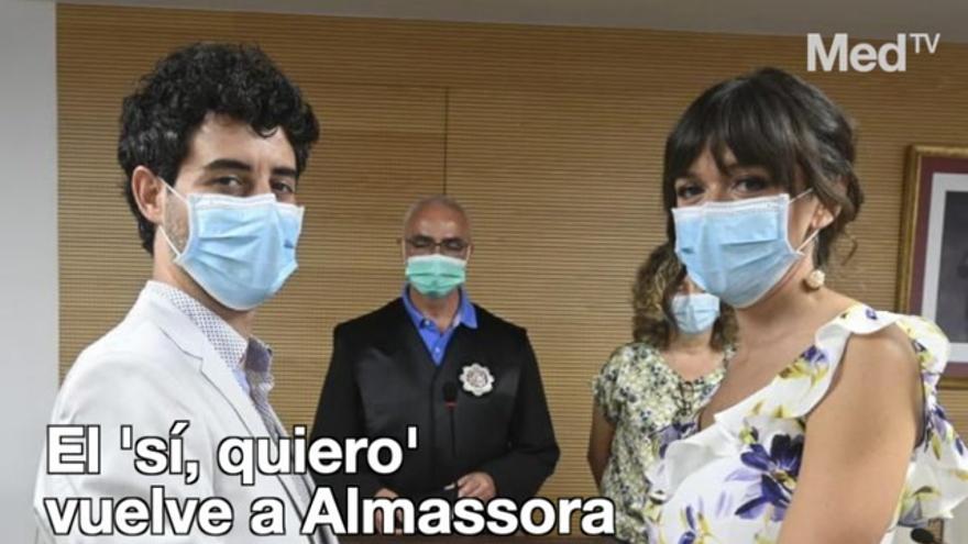 El 'sí, quiero' vuelve a Almassora tras el coronavirus