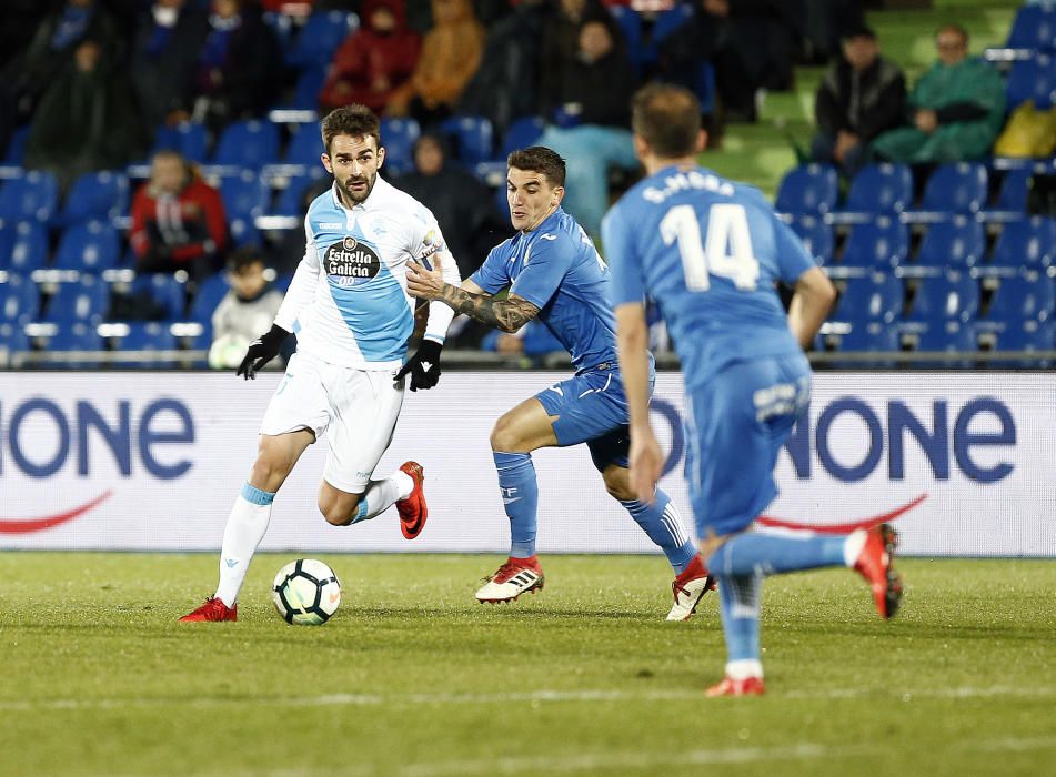 El Dépor sale goleado de Getafe