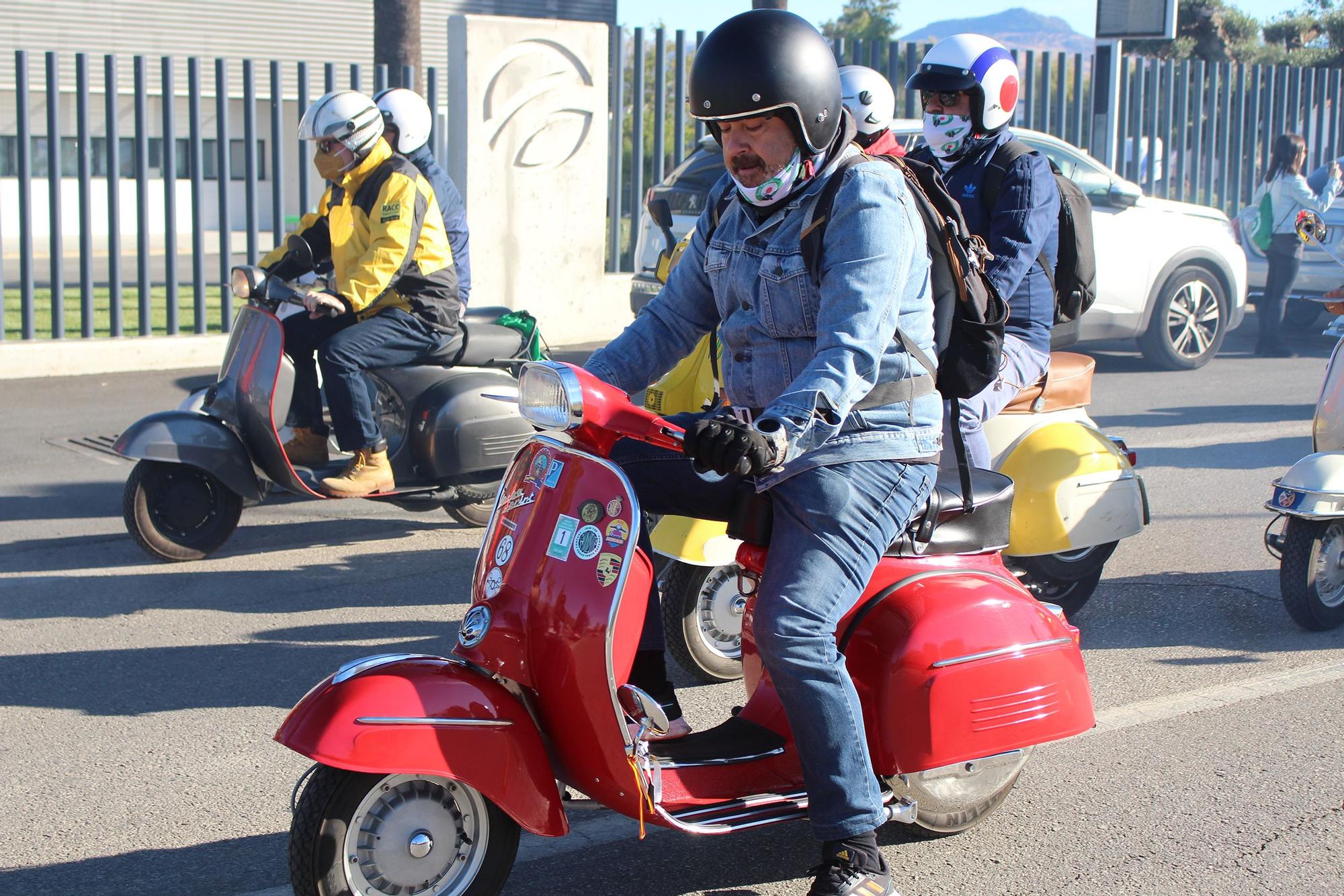 En vespa por la Subbética