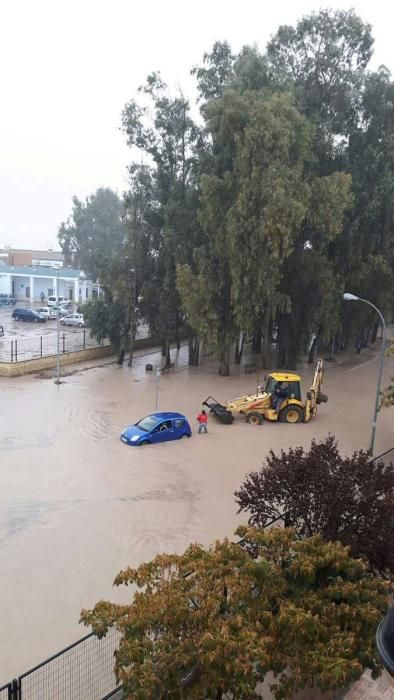 Efectos de la lluvia en Campillos