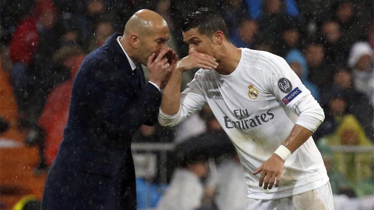 Zidane no puede darle descanso a Cristiano