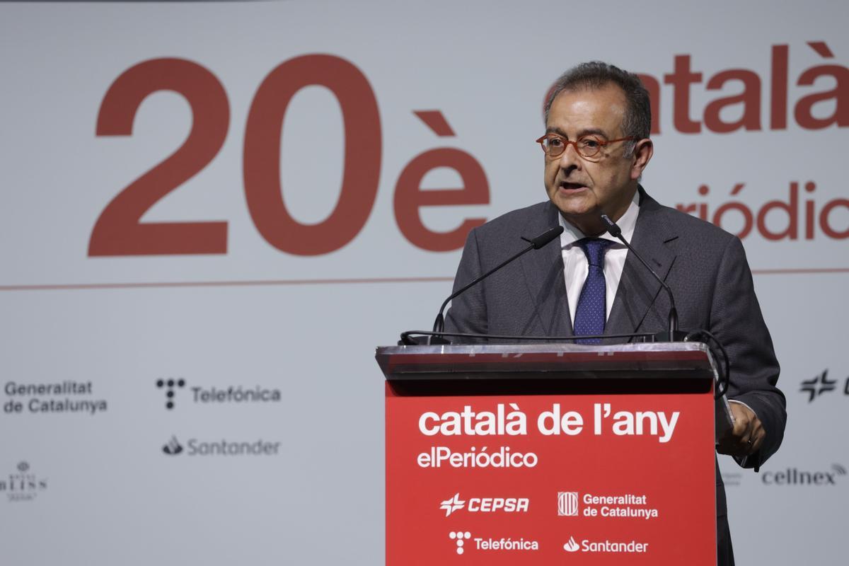 Català de l’Any 2022, en la imagen Albert Sáez, director de El Periódico