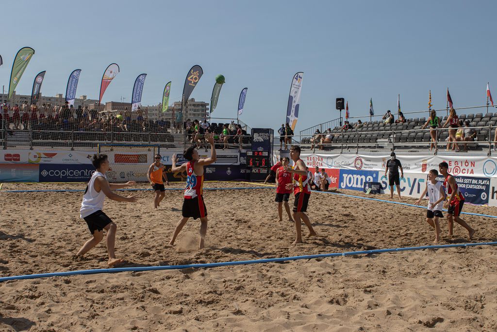 Campeonato de balonmano playa en La Manga