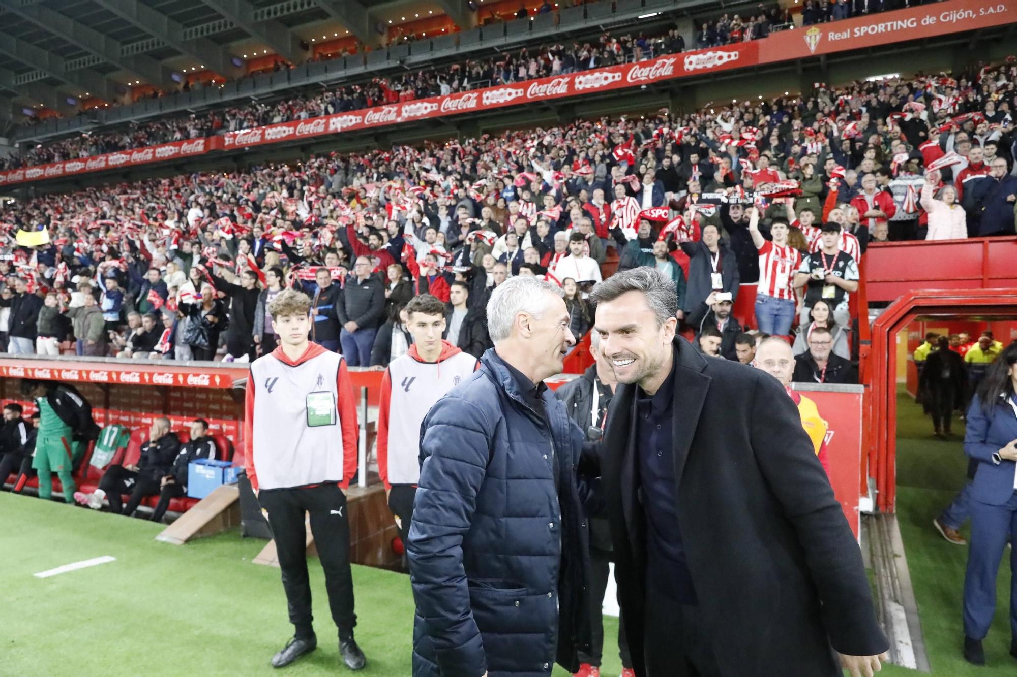 Así fue el partido Sporting-Granada, en imágenes