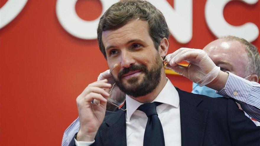 Casado achaca a la poca credibilidad de España la dificultad de Sánchez para negociar