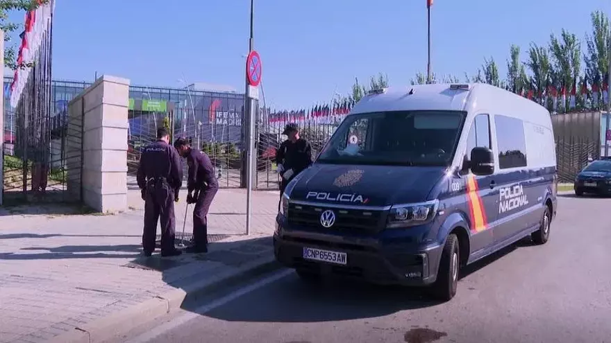 La Policía se vuelca en la vigilancia subterránea de Madrid durante la Cumbre de la OTAN.