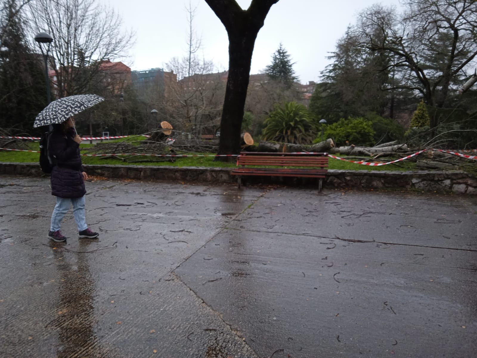 El temporal en la comarca de Avilés, así evoluciona