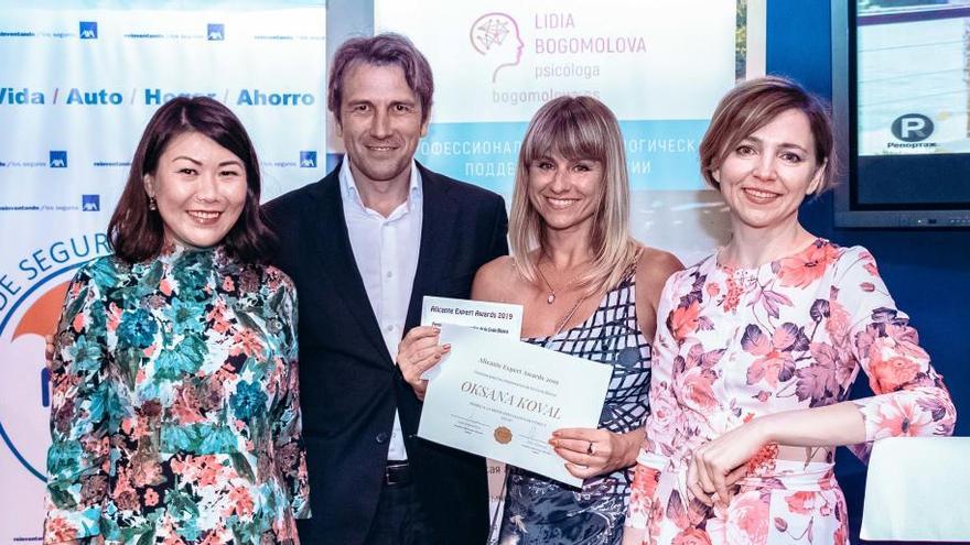 La plataforma Alicante Expert entrega los premios a las empresas rusas que trabajan en la Costa Blanca