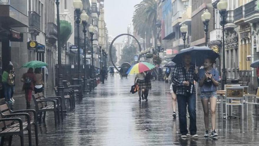 Cielos nubosos y lluvias débiles en el norte de Canarias