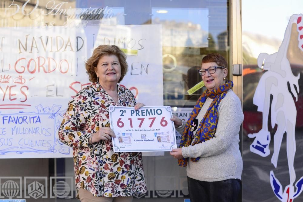 Lotería del Niño: El 2º premio llega a A Coruña