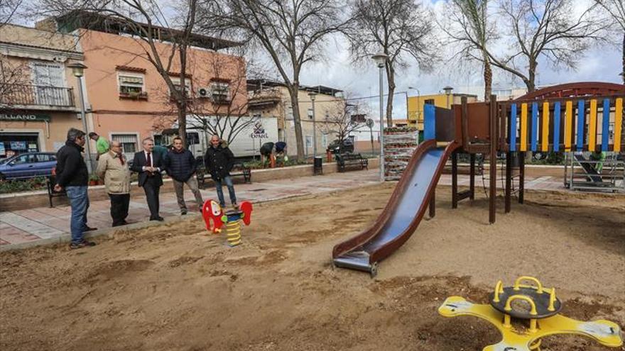 Empieza la obra en el primero de los 4 parques que el Ayuntamiento de Badajoz arreglará