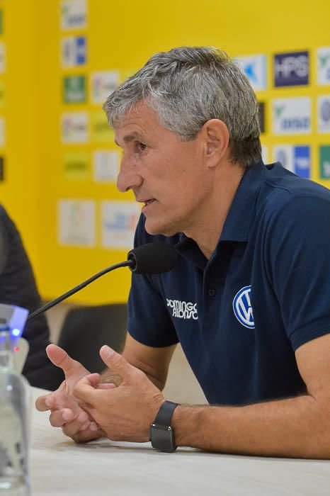 Quique Setién, entrenador de la Unión ...