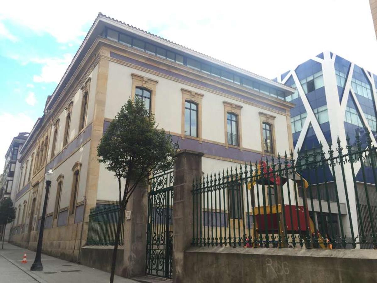 El colegio Gaspar Melchor de Jovellanos.